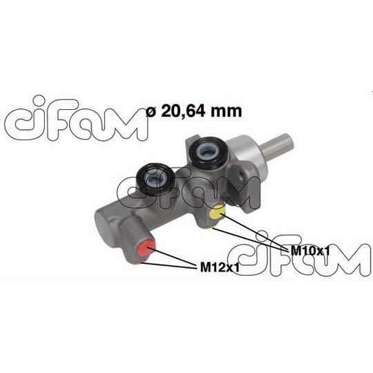 202-696 - Brake Master Cylinder 