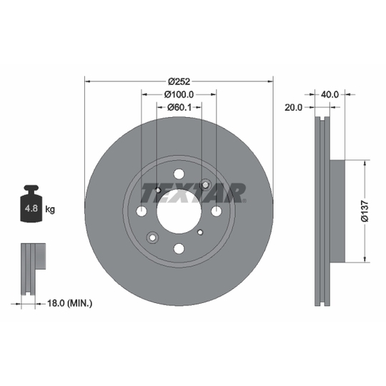 92148903 - Brake Disc 