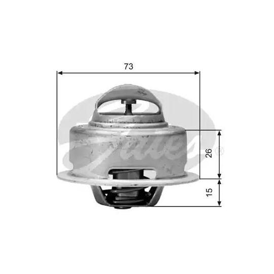 TH01591G1 - Termostat, kylvätska 
