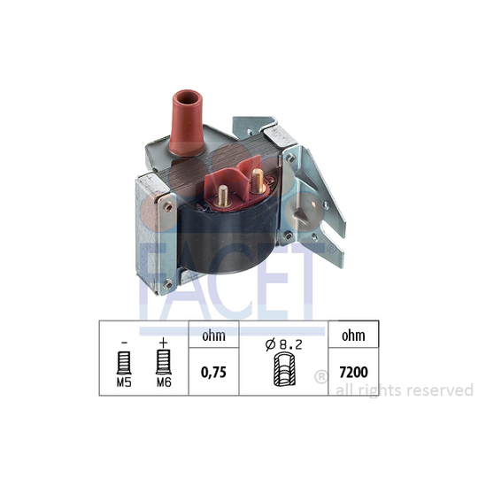 9.6069 - Ignition coil 