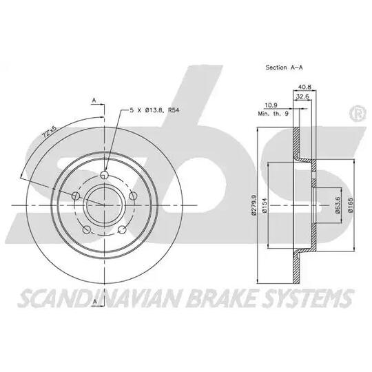 1815204847 - Brake Disc 