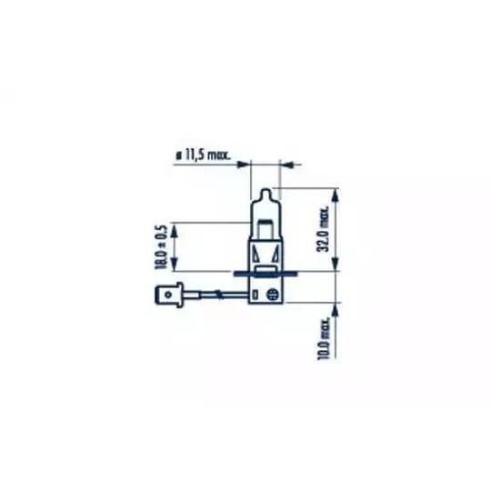 48709 - Glödlampa, dimljus 