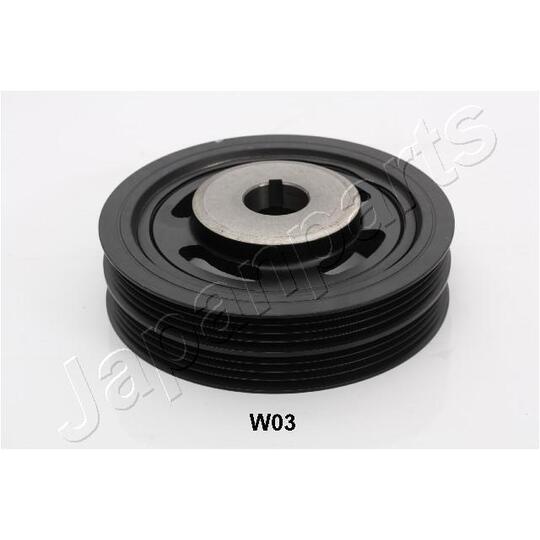 PU-W03 - Belt Pulley, crankshaft 