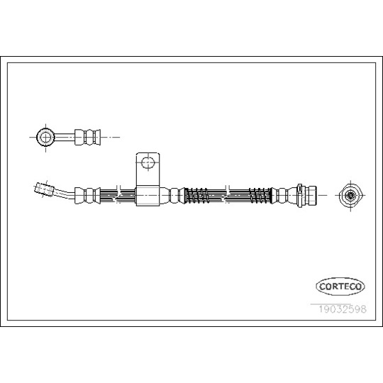 19032598 - Brake Hose 