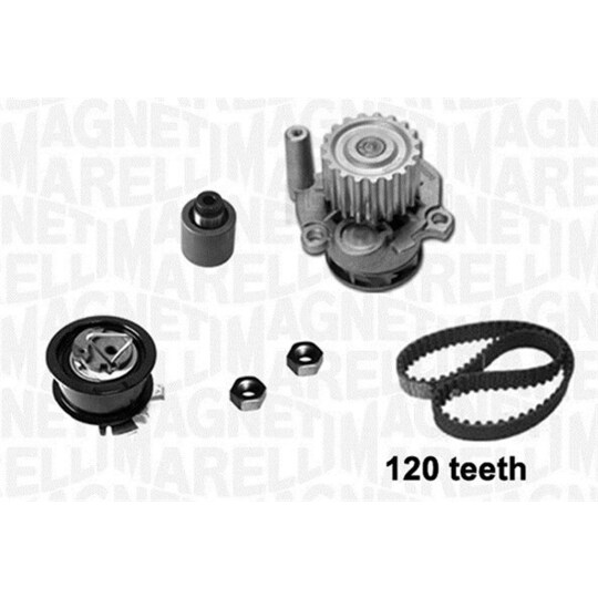 341404790001 - Water Pump & Timing Belt Set 