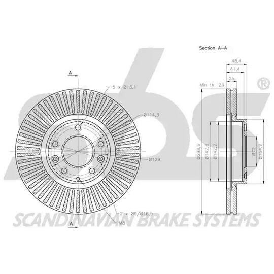1815203268 - Brake Disc 