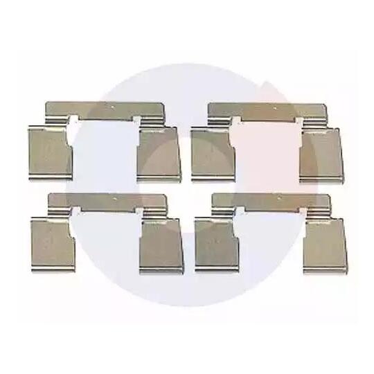 2307 - Accessory Kit, disc brake pad 