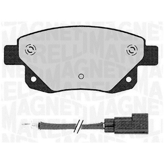 363916060273 - Brake Pad Set, disc brake 