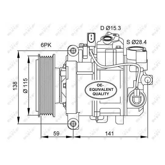 32462 - Kompressori, ilmastointilaite 