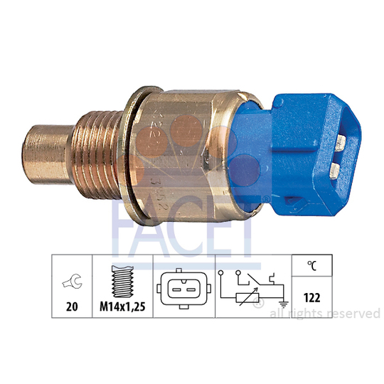 7.3552 - Sensor, coolant temperature 