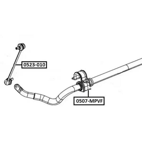 0523-010 - Rod/Strut, stabiliser 