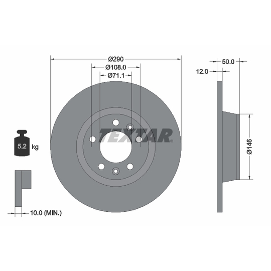 92195803 - Brake Disc 