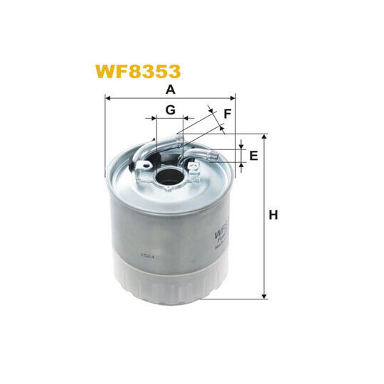 WF8353 - Fuel filter 
