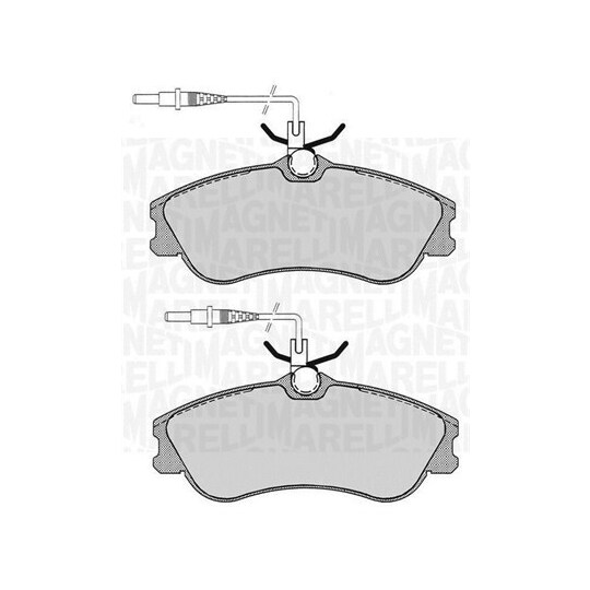 363916060786 - Brake Pad Set, disc brake 