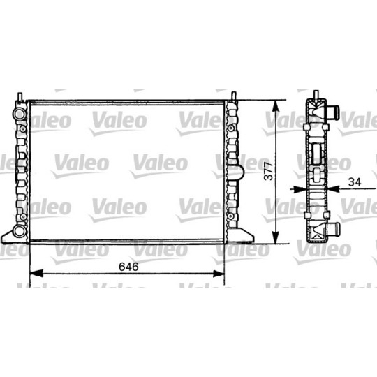 731385 - Kylare, motorkylning 