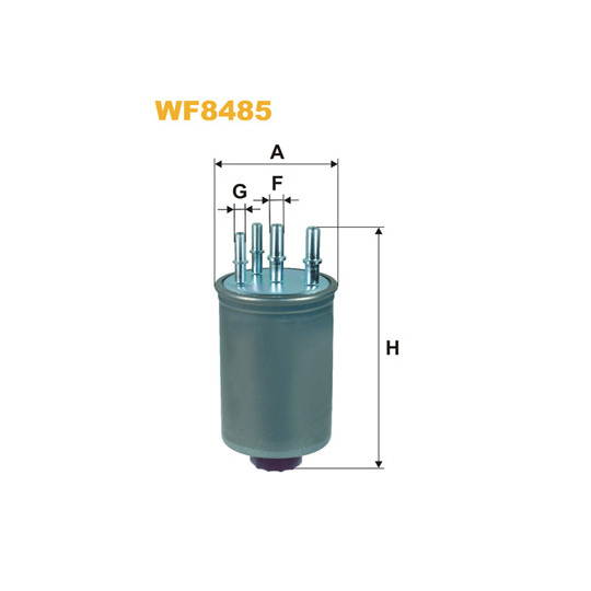 WF8485 - Polttoainesuodatin 