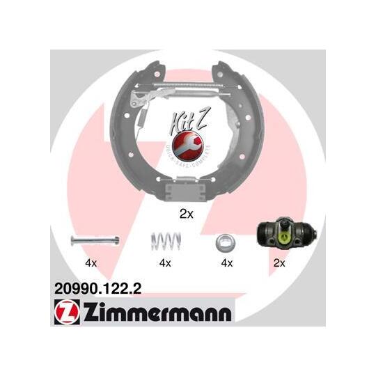 20990.122.2 - Brake Shoe Set 