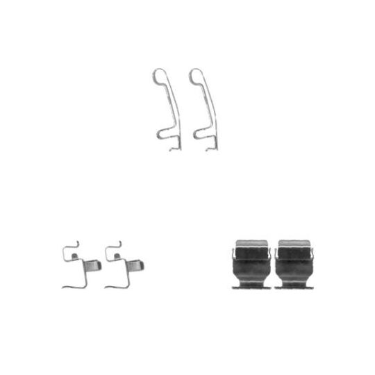 82510300 - Accessory Kit, disc brake pad 