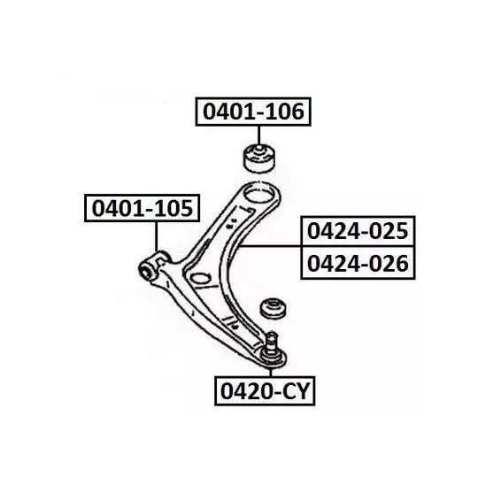 0420-CY - Ball Joint 