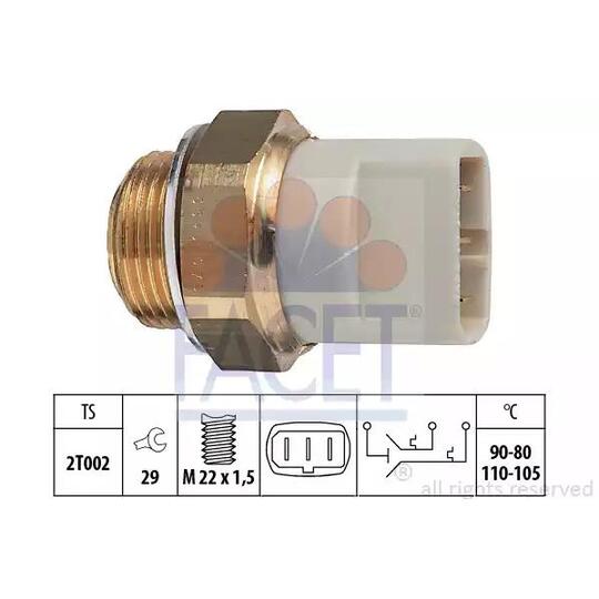 7.5640 - Temperature Switch, radiator fan 