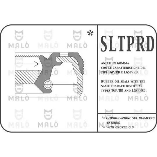 13482PRDF - Shaft Seal, crankshaft 