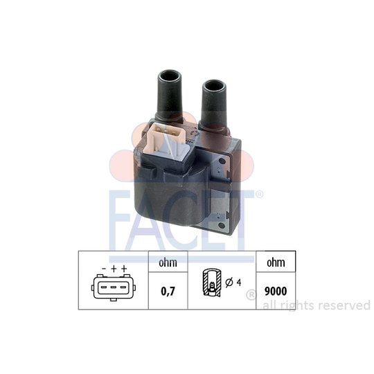 9.6278 - Ignition coil 