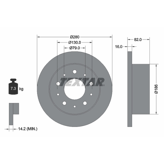 92116203 - Brake Disc 