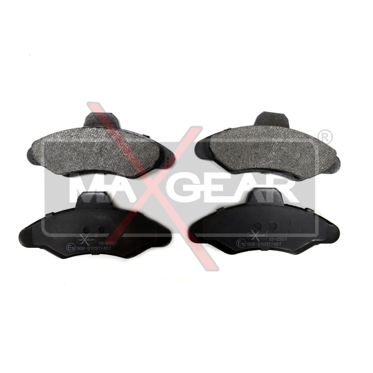 19-0557 - Brake Pad Set, disc brake 