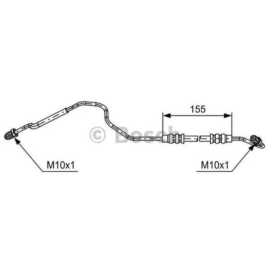 1 987 481 651 - Brake Hose 