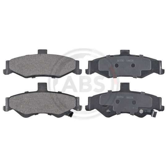 38750 - Brake Pad Set, disc brake 