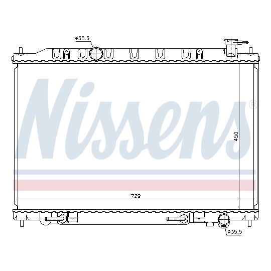 68793 - Radiator, engine cooling 