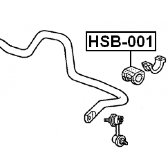 HSB-001 - Stabiliser Mounting 