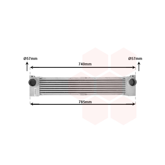 30004370 - Intercooler, charger 