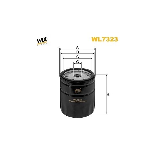 WL7323 - Oil filter 