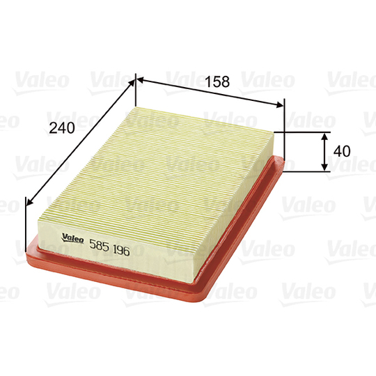 585196 - Air filter 