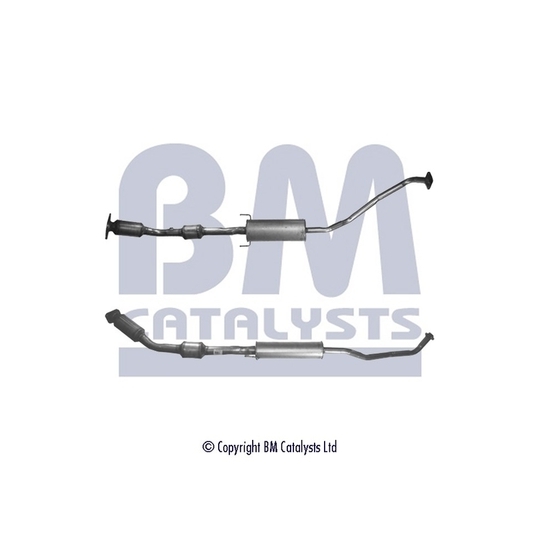 BM91439H - Catalytic Converter 