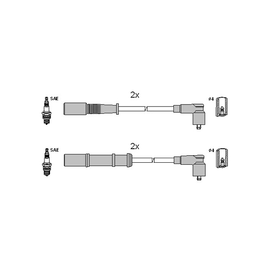 134972 - Ignition Cable Kit 