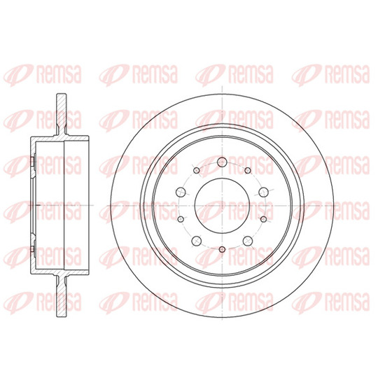 6921.00 - Brake Disc 