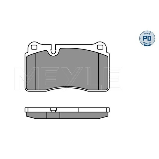 025 240 9817/PD - Brake Pad Set, disc brake 