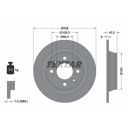 92048500 - Brake Disc 