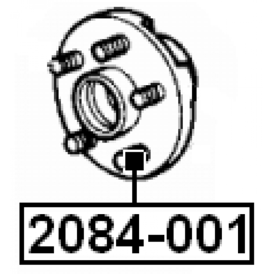 2084-001 - Wheel Stud 