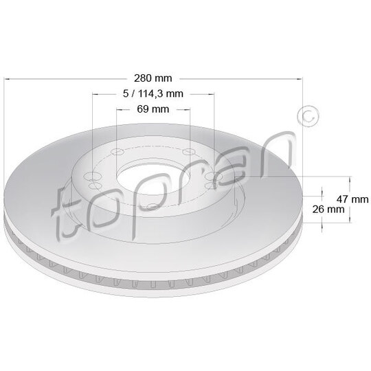 820 376 - Brake Disc 