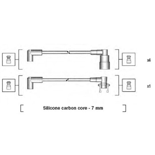 941215070792 - Ignition Cable Kit 