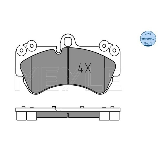 025 236 9217 - Brake Pad Set, disc brake 