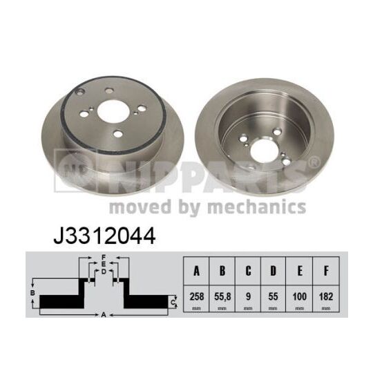 J3312044 - Brake Disc 