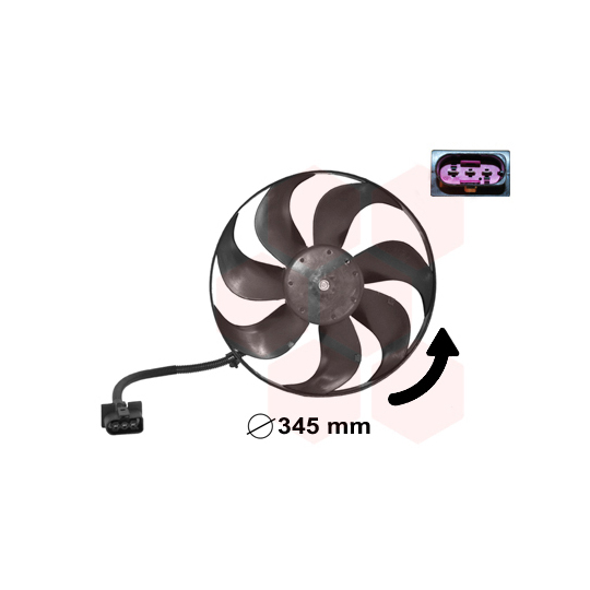 5888744 - Fan, radiator 
