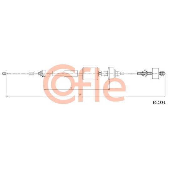 10.2891 - Clutch Cable 