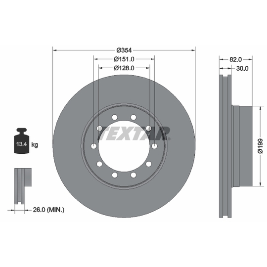 93085900 - Brake Disc 