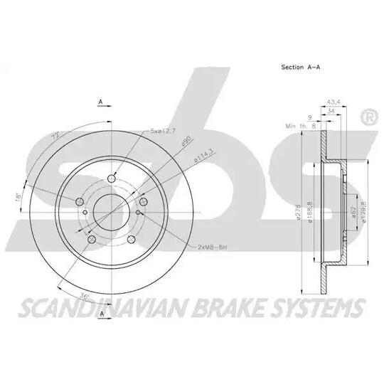 1815205222 - Brake Disc 