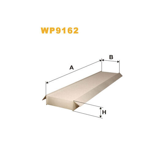 WP9162 - Filter, interior air 